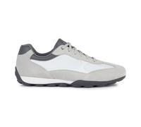 Geox Zapatillas U Snake 2.0 C para Hombre, Lt Grey White, 43 EU