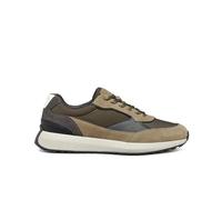 Geox U Volpiano A, Zapatillas Hombre, Musk Military, 44 EU
