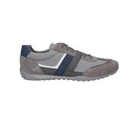 Geox U Wells A, Zapatillas Hombre, Dk Stone, 44 EU