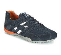 Geox Uomo Snake K, Zapatillas para Hombre, Azul (Navy), 45 EU