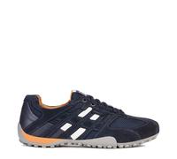 Geox Uomo Snake K, Zapatillas para Hombre, Azul (Navy), 40 EU
