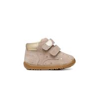 GEOX Zapatillas0 altas con velcro. MACCHIA. Color beige