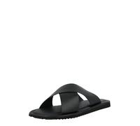 Geox U Erice B, Sandalia Deslizante Hombre, Black, 37 EU