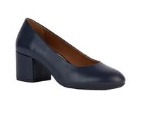 Geox Zapatos de Tacón Bajo de Piel de Nappa D Eleana A para Mujer (FS11010)