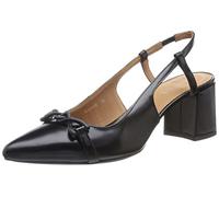 Geox Zapatos de tacón D Bigliana para Mujer, Black, 36.5 EU