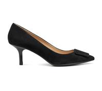Geox Zapatos de tacón para Mujer D Kleopy, Color Negro, Talla 38 EU, Negro, 38 EU