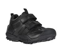 Zapatos Escolares De Cuero Cierre Adhesivo Doble / Geox J Savage A MKP
