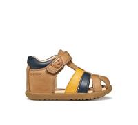 Geox B Sandal Macchia Boy, Sandalia Bebé-Niños, Whisky Navy, 19 EU