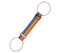 Gepäckverbinder Verstellbar - Regenbogen Koffergurt | Robuste Diebstahlsichere Verlängerung Für Trolley Reisetaschen & Rucksäcke, Gut Sichtbarer Verbindungsgurt Mit Metallring Für Handgepäck