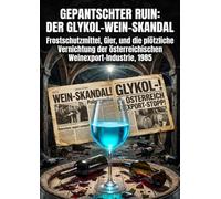 Gepantschter Ruin: Der Glykol-Wein-Skandal: Frostschutzmittel, Gier, und die plötzliche Vernichtung der österreichischen Weinexport-Industrie, 1985