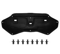 Gepco 658404618R - Alfombrilla aislante para capó del motor con clips compatible con Renault Clio IV 2012-2020 GRANDTOUR, RS, HATCHBACK 658404618R