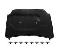 GEPCO Alfombrilla aislante para capó, aislamiento del capó, con clips, compatible con Mazda 6 II GH Sedan Kombi 2007-2012 GS1D56681A GS1D-56-681A