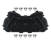 GEPCO Alfombrilla aislante para capó aislamiento del compartimiento del motor con clips Compatible con Audi Q5 8RB SQ5 2008-2017 8R0863825