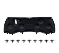 GEPCO - Alfombrilla aislante para capó y capó, con clips, compatible con Ford ECOSPORT MK2 II 2017-2022 GN15N16746BB GN15-N16746-BB