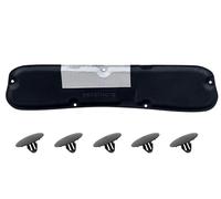 Gepco - Alfombrilla aislante para capó y capó con clips compatible con Toyota Yaris II XP90 2005-2011 539410D030 / 53941-0D030