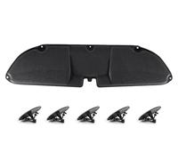 GEPCO - Alfombrilla aislante para capó y capó con clips compatible con Toyota Yaris III XP130 2011-2020 533410D140