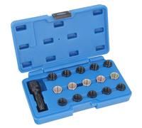 GEPCO Juego de reparación de bujías M14 x 1,25 mm, rosca de repuesto, casquillo roscado SW16