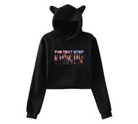 GEPLUM The Next Step World Tour Hoodie para Mujer Sudadera con Capucha Y Orejas De Gato Sudadera con Estampado Gráfico Kawaii Manga Larga XXS-XXL-Pink||m