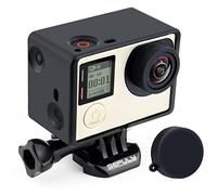 GEPULY BacPac - Carcasa para GoPro Hero4, Hero3+, Hero 3 con LCD BacPac y Accesorios de extensión de batería