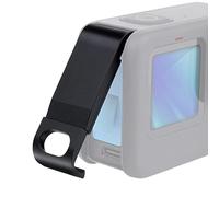 GEPULY Cubierta de puerta lateral de aluminio para GoPro Hero 9, 10, 11, 12, color negro, extraíble, fácil carga, con puerto tipo C, conveniente para vlog/grabación