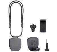 GEPULY Soporte magnético para el Cuello + Soporte de Pecho para iPhone GoPro Hero 13 12 11 10 9 8 7 6 5 4 3 MAX Session Insta360 AKASO dji Collar Soporte Manos Libres para cámaras Digitales Canon