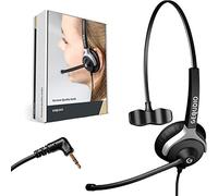 GEQUDIO Headset 1-Ohr mit 2.5mm Klinke (Importación USA) NUEVO