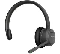 GEQUDIO GC-1 [Nueva Edición Rediseñada] Auriculares DECT y Bluetooth para AVM FritzBox - Diadema extendida y mejor control de llamadas inalámbrico en FritzFon - Mono para PC y smartphone