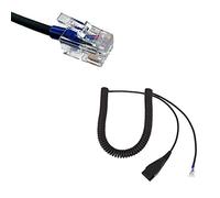 GEQUDIO RJ Separado Cable Adecuado para Cisco Teléfono