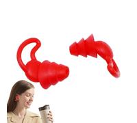 Geräuschisolierende Ohrstöpsel - 2-teiliges wasserdichtes Schlafzubehör | Schlaf-Ohrstöpsel aus Silikon für Partys, Heimbüro, Reisen, Hotel, Wohnung, Wohnheim, Schwimmbad, Konzert, Veranstaltung