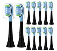 GERAGER Cabezales de repuesto para cepillo de dientes Philips Sonicare 3C, cabezales de cepillo de repuesto compatibles con mango de cepillos de dientes eléctricos Philips SoniCare, para sistema a