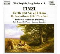 Gerald Finzi Earth and Air and Rain (Sacconi Quartet, Bur (CD) (Importación USA)