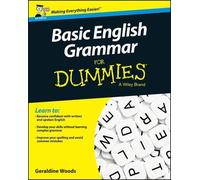 Geraldine Woods Basic English Grammar For Dummie (Tapa blanda) (Importación USA)