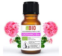 Geranio Bio Aceite Esencial 100% Puro 10 ml - Uso Alimentario Terapeutico Cosmetico Aromaterapia - Laborbio