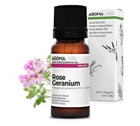 Geranio Rosado BIO (Pelargonium graveolens - Egipto) - 10 mL - Aceite Esencial Quimiotipado y Certificado AB - Aroma Labs