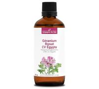 Geranio Rosado CV Egipto BIO - 100 mL - Aceite Esencial Premium - 100% Puro, Natural - Garantía ChromaCert® - Quimiotipado e Integral