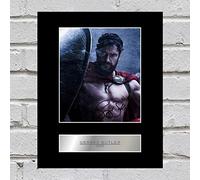 Gerard Butler firmada por foto pantalla 300