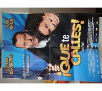 Gerard Depardieu - Original Mexican Movie Poster Ruby & Quentin Tais-toi Que Te Calles Gerard Depardieu Jean Reno