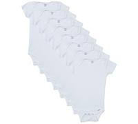 Gerber Baby 8 paquetes de manga corta monos bodysuits blancos slidos 24 meses