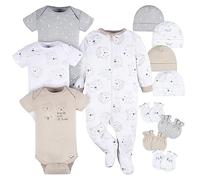 Gerber Baby Boys 12 Piece Layette Gift Set Juego de Ropa Piezas, Bosque, 0-3 Meses (Pack bebés niñas