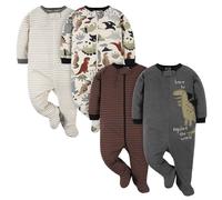 Gerber Baby Boys 4 Pack 'N Play Footie y pijamas para niρos pequeρos Red Dino Preemie EE. UU.