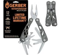 Gerber Herramienta multifunción con funda de nailon y 12 funciones, Suspension Multi-tool, 31-003620