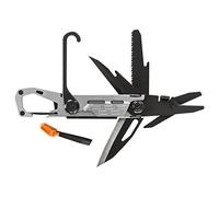 Gerber Multi-herramienta con 11 Funciones, Replanteo, Con Cierre de Marco y Mosquetón, Gris, 30-001741