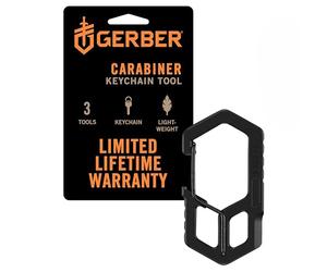 Gerber multi-herramienta y llavero, mosquetón