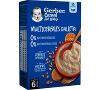 Gerber Multicereales 0% 0% Galleta 270g