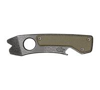 Gerber Multiherramienta con 6 funciones, Chonk, Con clip para cinturón y abrebotellas, Peso: 68 g, Longitud: 9,9 cm, Gris/Verde, 31-004144