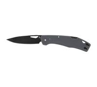 Gerber Navaja con clip para cinturón, LST, hoja de acero inoxidable 440A Clip Poin, escamas del mango de nylon reforzado con fibra de vidrio, longitud de la hoja: 6,6 cm, gris, 1074524