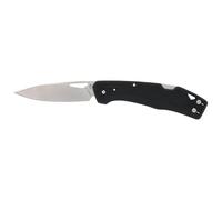 Gerber Navaja con clip para cinturón, LST, hoja de acero inoxidable 440A Clip Poin, escamas del mango de nylon reforzado con fibra de vidrio, longitud de la hoja: 6,6 cm, negro, 1074516