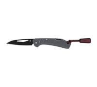 Gerber Navaja de bolsillo con cordón, LST Mini, hoja de acero inoxidable 440A Wharncliffe, escamas del mango de nylon reforzado con fibra de vidrio, longitud de la hoja: 4,8 cm, gris, 1074536