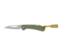 Gerber Navaja de bolsillo con cordón, LST Mini, hoja de acero inoxidable 440A Wharncliffe, escamas del mango de nylon reforzado con fibra de vidrio, longitud de la hoja: 4,8 cm, verde, 1074530