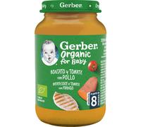 Gerber Organic Boniato y Tomate con Pollo 190g